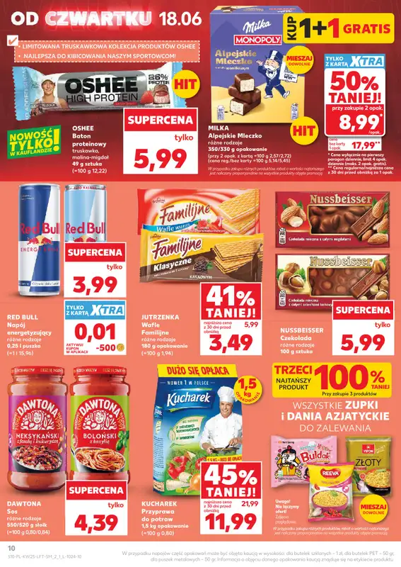 Kaufland - gazetka promocyjna Gazetka Tygodnia od czwartku 18.06 do środy 24.06 - strona 10