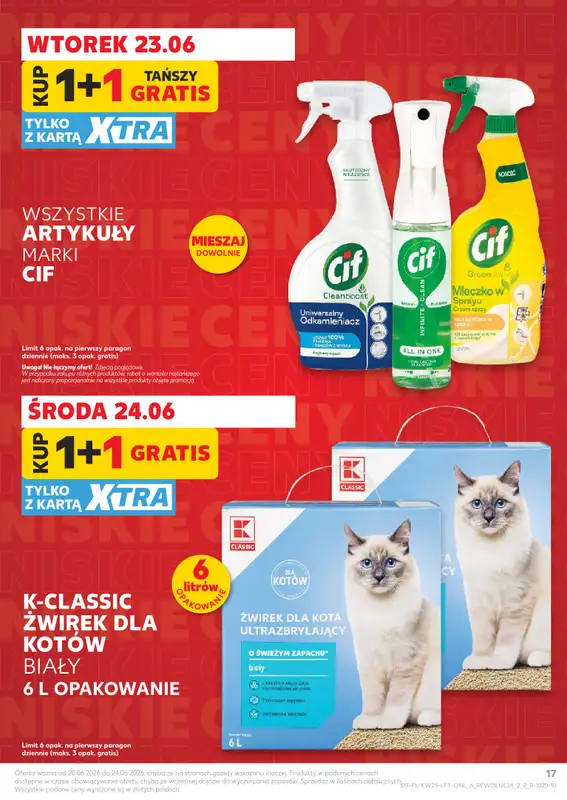 Kaufland - gazetka promocyjna Gazetka Tygodnia od czwartku 18.06 do środy 24.06 - strona 17