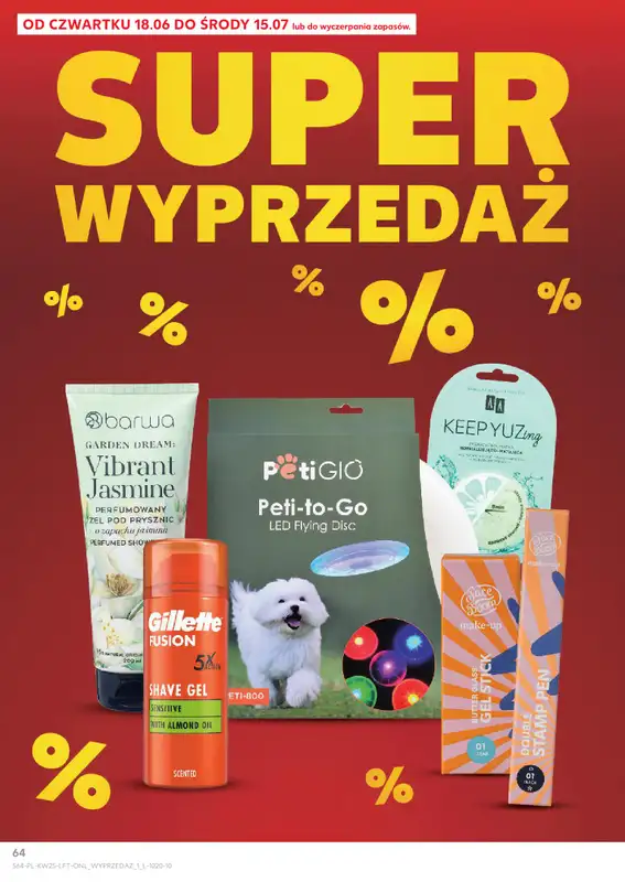 Kaufland - gazetka promocyjna Gazetka Tygodnia od czwartku 18.06 do środy 24.06 - strona 64