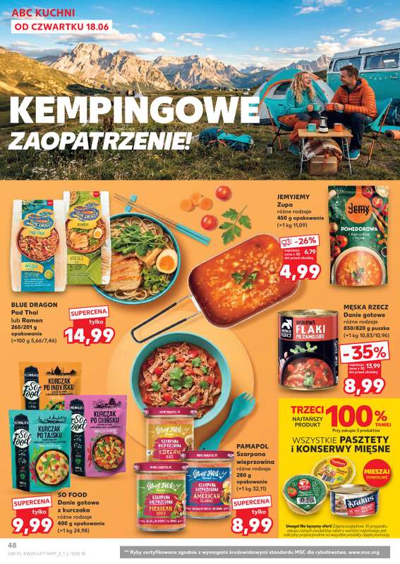 Kaufland - gazetka promocyjna Gazetka Tygodnia od czwartku 18.06 do środy 24.06 - strona 48