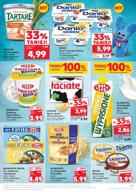 Kaufland - gazetka promocyjna Gazetka Tygodnia od czwartku 18.06 do środy 24.06 - strona 45