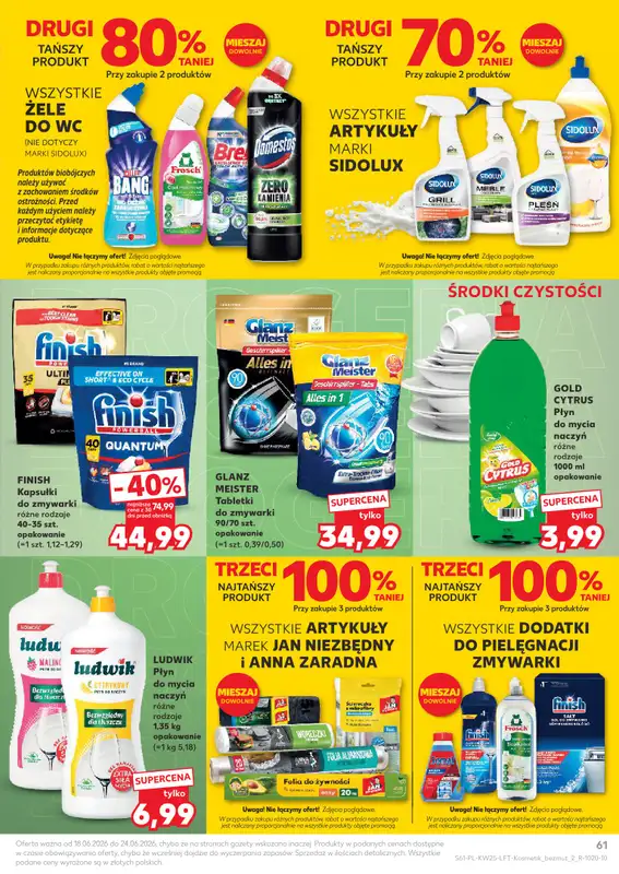 Kaufland - gazetka promocyjna Gazetka Tygodnia od czwartku 18.06 do środy 24.06 - strona 61