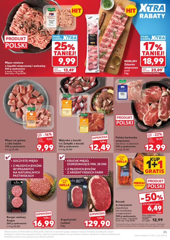 Kaufland - gazetka promocyjna Gazetka Tygodnia od czwartku 18.06 do środy 24.06 - strona 35