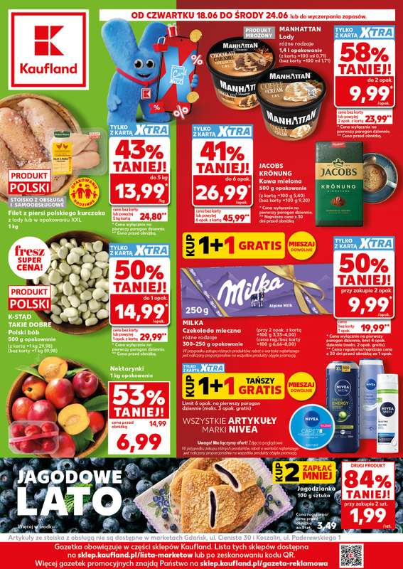 Kaufland - gazetka promocyjna Gazetka Tygodnia od czwartku 18.06 do środy 24.06