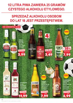 Kaufland - gazetka promocyjna Gazetka Tygodnia od czwartku 18.06 do środy 24.06 - strona 56