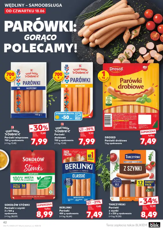 Kaufland - gazetka promocyjna Gazetka Tygodnia od czwartku 18.06 do środy 24.06 - strona 42