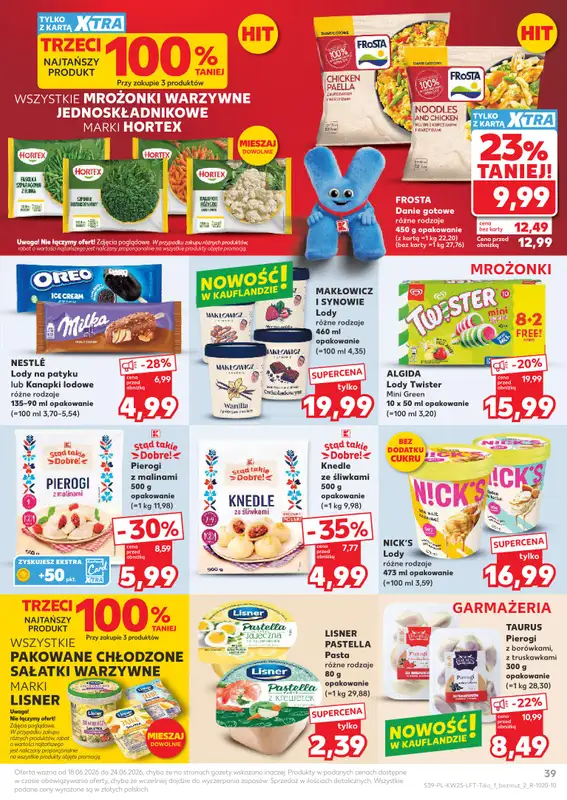 Kaufland - gazetka promocyjna Gazetka Tygodnia od czwartku 18.06 do środy 24.06 - strona 39