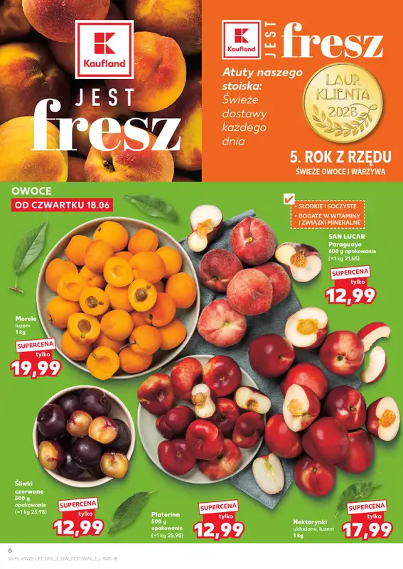 Kaufland - gazetka promocyjna Gazetka Tygodnia od czwartku 18.06 do środy 24.06 - strona 6
