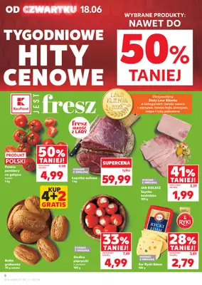 Kaufland - gazetka promocyjna Gazetka Tygodnia od czwartku 18.06 do środy 24.06 - strona 8