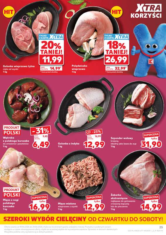 Kaufland - gazetka promocyjna Gazetka Tygodnia od czwartku 18.06 do środy 24.06 - strona 25