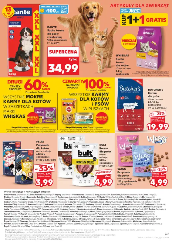 Kaufland - gazetka promocyjna Gazetka Tygodnia od czwartku 18.06 do środy 24.06 - strona 67