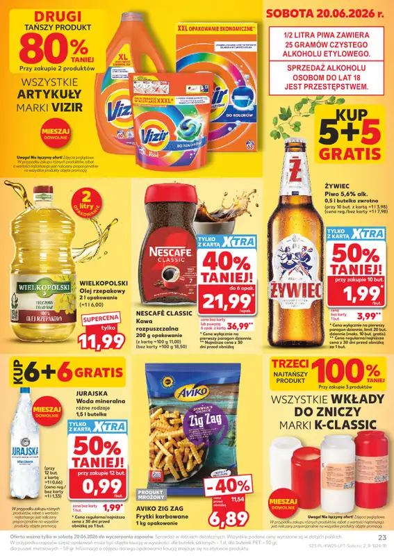 Kaufland - gazetka promocyjna Gazetka Tygodnia od czwartku 18.06 do środy 24.06 - strona 23