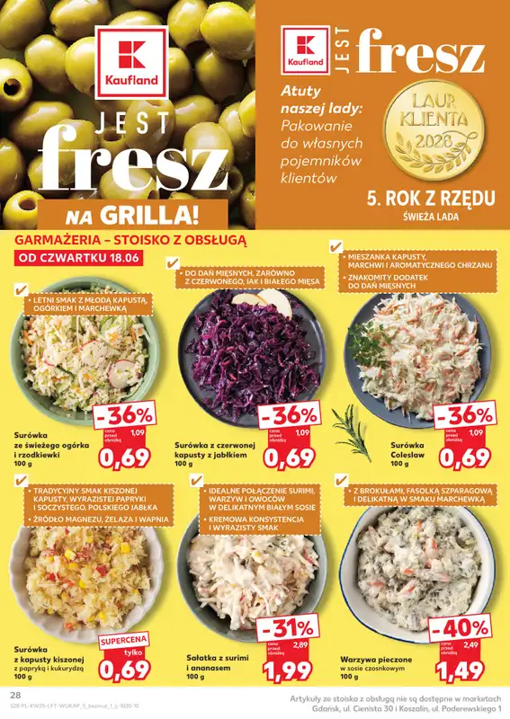 Kaufland - gazetka promocyjna Gazetka Tygodnia od czwartku 18.06 do środy 24.06 - strona 28