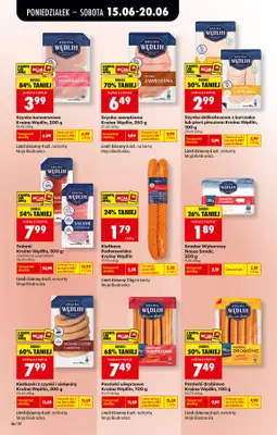 Biedronka - gazetka promocyjna Od poniedziałku, Z ladą tradycyjną od poniedziałku 15.06 do soboty 20.06 - strona 48