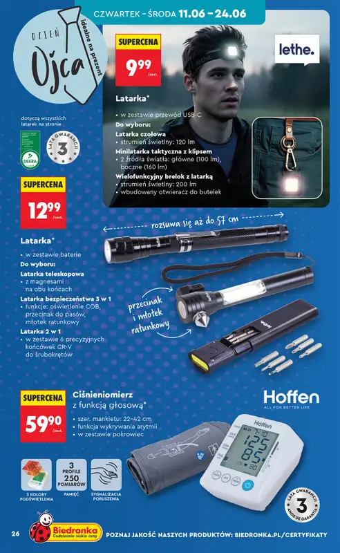 Biedronka - gazetka promocyjna Hity i inspiracje, od 06.06 od soboty 06.06 do środy 24.06 - strona 26
