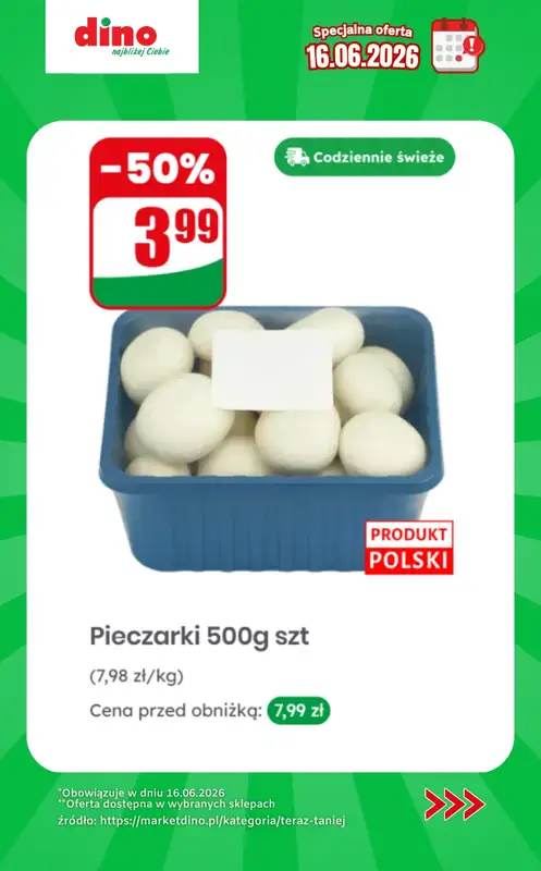 Dino - gazetka promocyjna Specjalna oferta na 16.06.2026 - promocje spoza gazetki od wtorku 16.06 do wtorku 16.06 - strona 8
