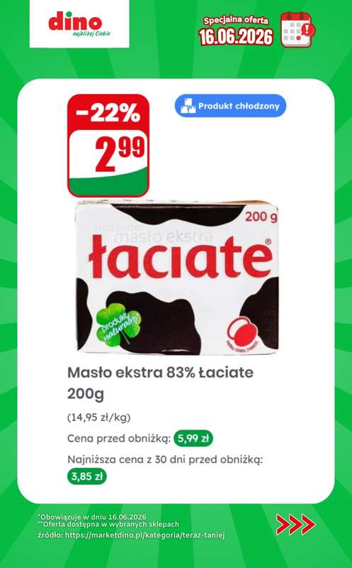 Dino - gazetka promocyjna Specjalna oferta na 16.06.2026 - promocje spoza gazetki od wtorku 16.06 do wtorku 16.06 - strona 5