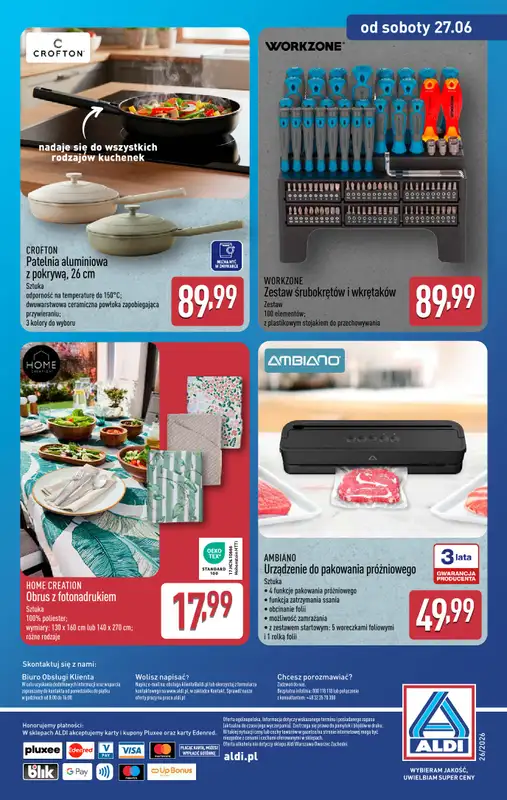 Aldi - gazetka promocyjna Aldi ma to coś! od środy 24.06 do soboty 27.06 - strona 18