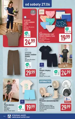 Aldi - gazetka promocyjna Aldi ma to coś! od środy 24.06 do soboty 27.06 - strona 14