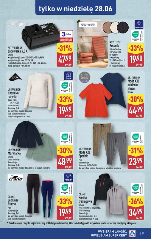 Aldi - gazetka promocyjna Aldi ma to coś! od środy 24.06 do soboty 27.06 - strona 17