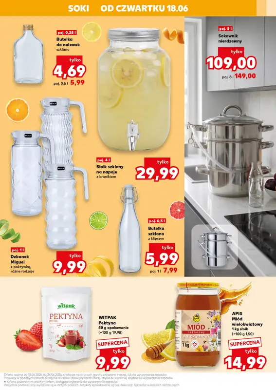 Kaufland - gazetka promocyjna Oferta Kaufland - przetwory od czwartku 18.06 do środy 24.06 - strona 21