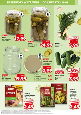 Kaufland - gazetka promocyjna Oferta Kaufland - przetwory od czwartku 18.06 do środy 24.06 - strona 13