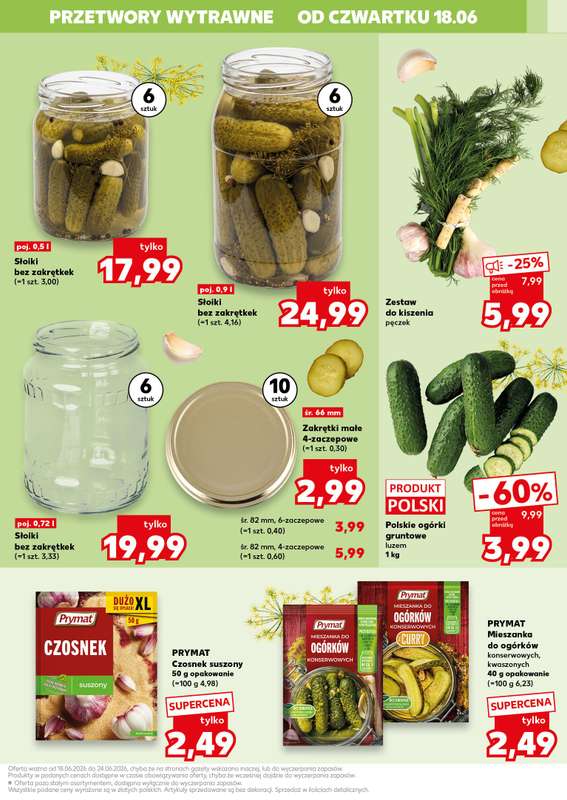 Kaufland - gazetka promocyjna Oferta Kaufland - przetwory od czwartku 18.06 do środy 24.06 - strona 13