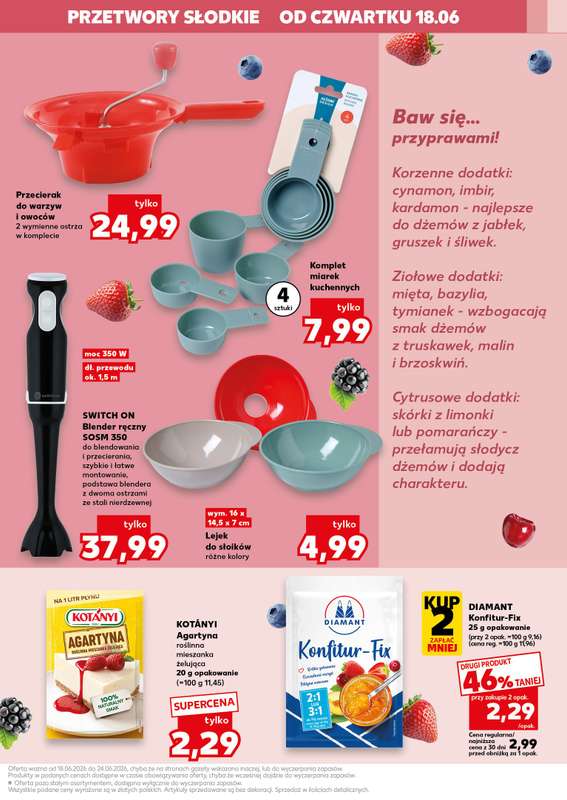 Kaufland - gazetka promocyjna Oferta Kaufland - przetwory od czwartku 18.06 do środy 24.06 - strona 7