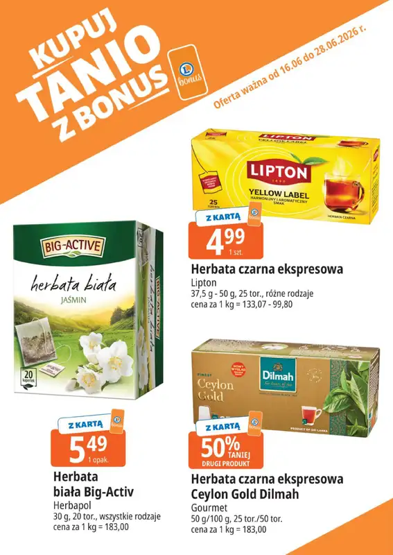 Leclerc - gazetka promocyjna Kupuj tanio z bonus od wtorku 16.06 do niedzieli 28.06 - strona 15