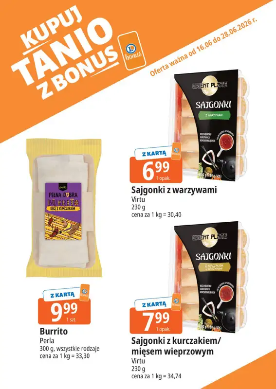 Leclerc - gazetka promocyjna Kupuj tanio z bonus od wtorku 16.06 do niedzieli 28.06 - strona 10