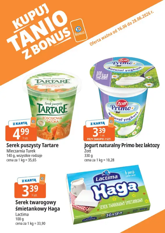 Leclerc - gazetka promocyjna Kupuj tanio z bonus od wtorku 16.06 do niedzieli 28.06 - strona 7