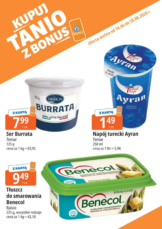 Leclerc - gazetka promocyjna Kupuj tanio z bonus od wtorku 16.06 do niedzieli 28.06 - strona 8