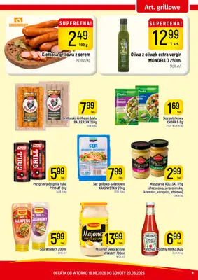 Delikatesy Piotruś Pan - gazetka promocyjna Gazetka od wtorku 16.06 do soboty 20.06 - strona 9