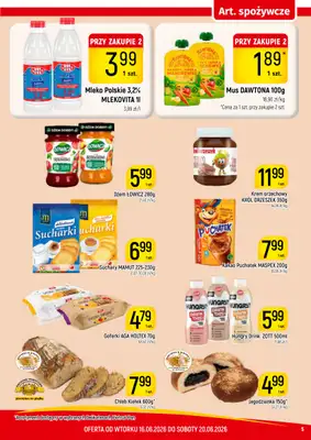 Delikatesy Piotruś Pan - gazetka promocyjna Gazetka od wtorku 16.06 do soboty 20.06 - strona 5