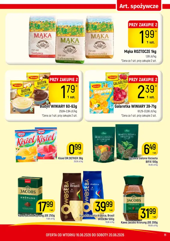 Delikatesy Piotruś Pan - gazetka promocyjna Gazetka od wtorku 16.06 do soboty 20.06 - strona 11