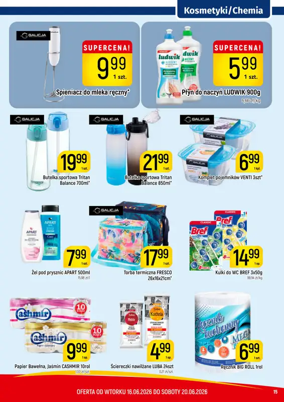 Delikatesy Piotruś Pan - gazetka promocyjna Gazetka od wtorku 16.06 do soboty 20.06 - strona 15