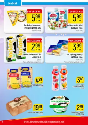 Delikatesy Piotruś Pan - gazetka promocyjna Gazetka od wtorku 16.06 do soboty 20.06 - strona 6