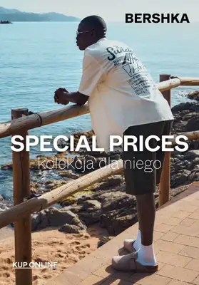 Bershka - gazetka promocyjna Special Prices - kolekcja dla niego od wtorku 16.06 
