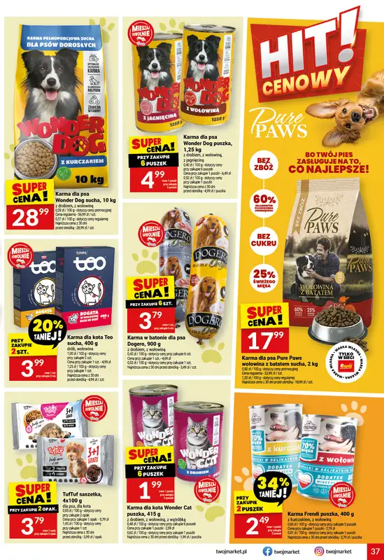 Twój Market - gazetka promocyjna Gazetka od środy 17.06 do wtorku 23.06 - strona 37