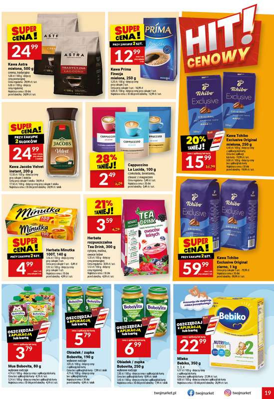 Twój Market - gazetka promocyjna Gazetka od środy 17.06 do wtorku 23.06 - strona 19