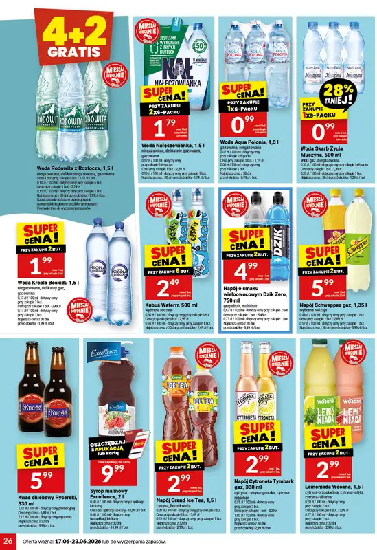 Twój Market - gazetka promocyjna Gazetka od środy 17.06 do wtorku 23.06 - strona 26