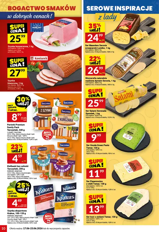 Twój Market - gazetka promocyjna Gazetka od środy 17.06 do wtorku 23.06 - strona 10