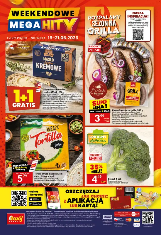 Twój Market - gazetka promocyjna Gazetka od środy 17.06 do wtorku 23.06 - strona 40