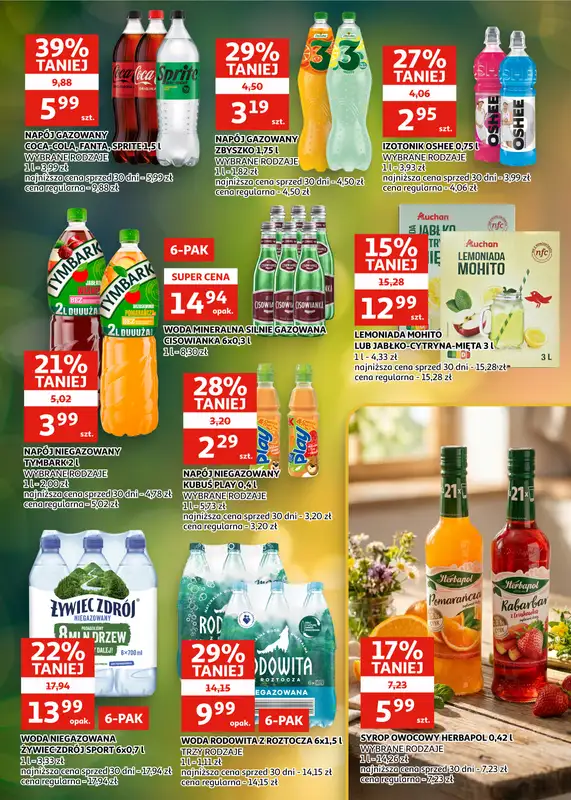 Auchan - gazetka promocyjna Gazetka Zielona Góra I Nareszcie wakacje! od środy 17.06 do wtorku 30.06 - strona 23