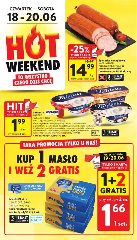 Intermarche - gazetka promocyjna Gazetka od czwartku 18.06 do środy 24.06 - strona 2
