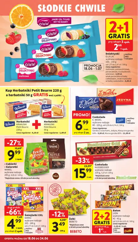 Intermarche - gazetka promocyjna Gazetka od czwartku 18.06 do środy 24.06 - strona 26