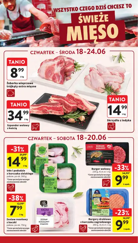 Intermarche - gazetka promocyjna Gazetka od czwartku 18.06 do środy 24.06 - strona 12