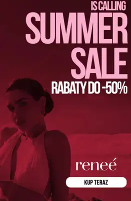 Renee - gazetka promocyjna Summer SALE do -50% od wtorku 16.06 do piątku 19.06