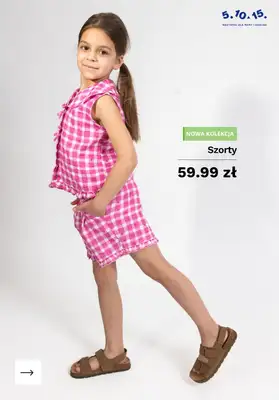 5.10.15 - gazetka promocyjna Do -30% z KODEM na wielosztuki - kolekcja dla dziewczynki od wtorku 16.06  - strona 10