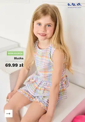 5.10.15 - gazetka promocyjna Do -30% z KODEM na wielosztuki - kolekcja dla dziewczynki od wtorku 16.06  - strona 5